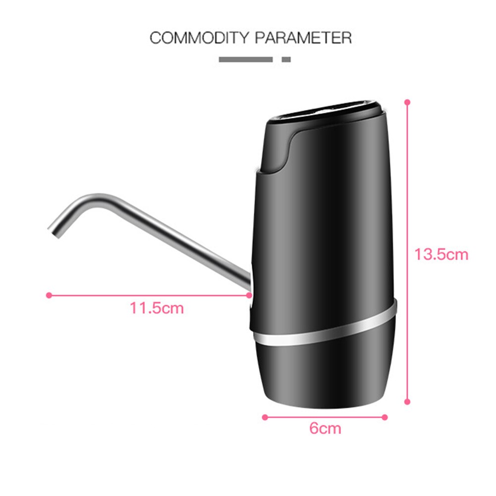 Pump Portable Drink Dispenser Electric Pumping Device Gallon Barrel Water Bottle for Household Kitchen Convenient Part|Hand Press Water Pumps|