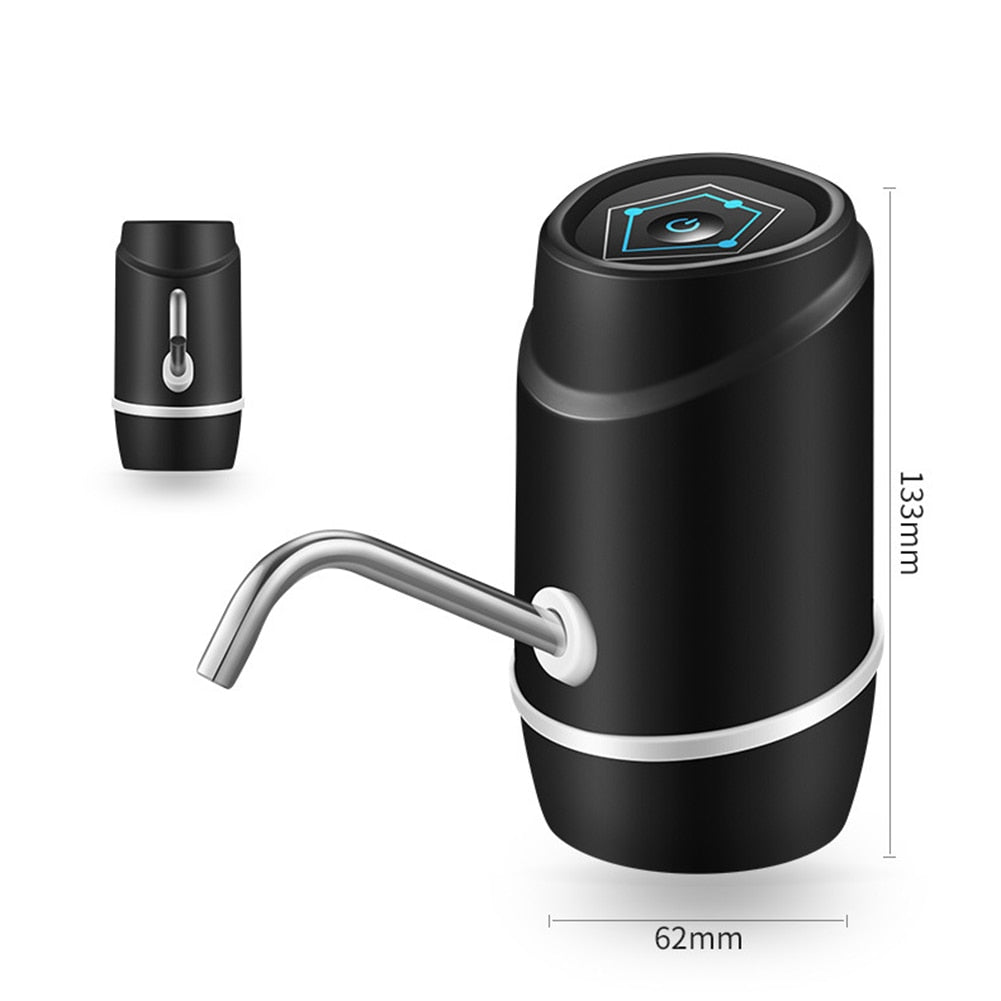 Pump Portable Drink Dispenser Electric Pumping Device Gallon Barrel Water Bottle for Household Kitchen Convenient Part|Hand Press Water Pumps|