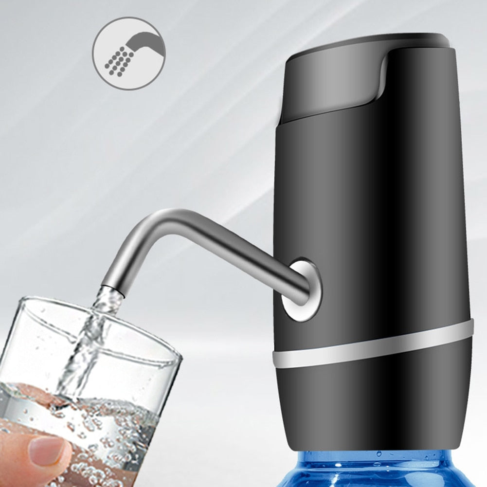 Pump Portable Drink Dispenser Electric Pumping Device Gallon Barrel Water Bottle for Household Kitchen Convenient Part|Hand Press Water Pumps|