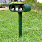 Solar Ultrasonic Repeller Deterrent Pest Cat Dog Fox Deterrent Solar Powered Scarer Repellent Outdoor Garden Tool|Repellents|