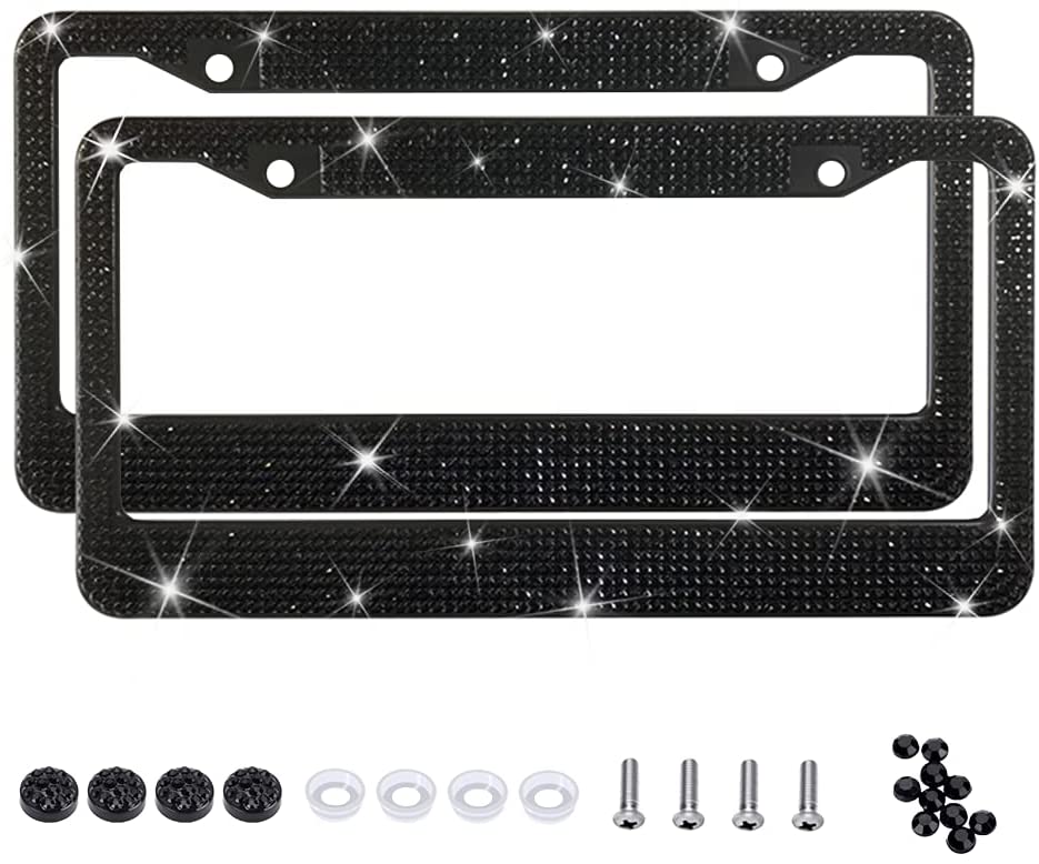 TooCust Diamond License Plate Frame
