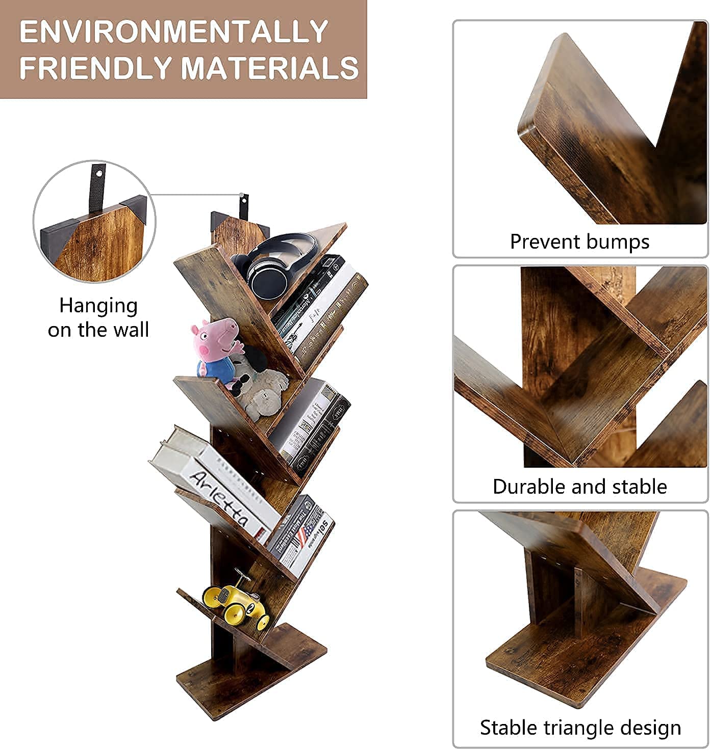 Tree Bookshelf Organizer Bookcases