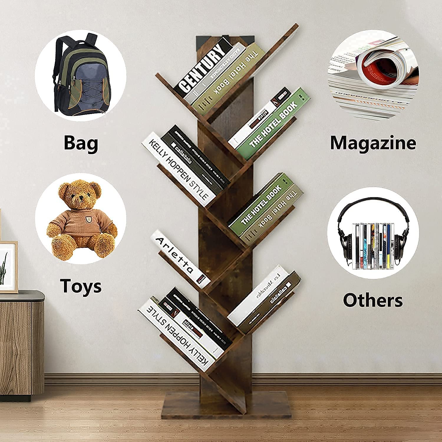 Tree Bookshelf Organizer Bookcases