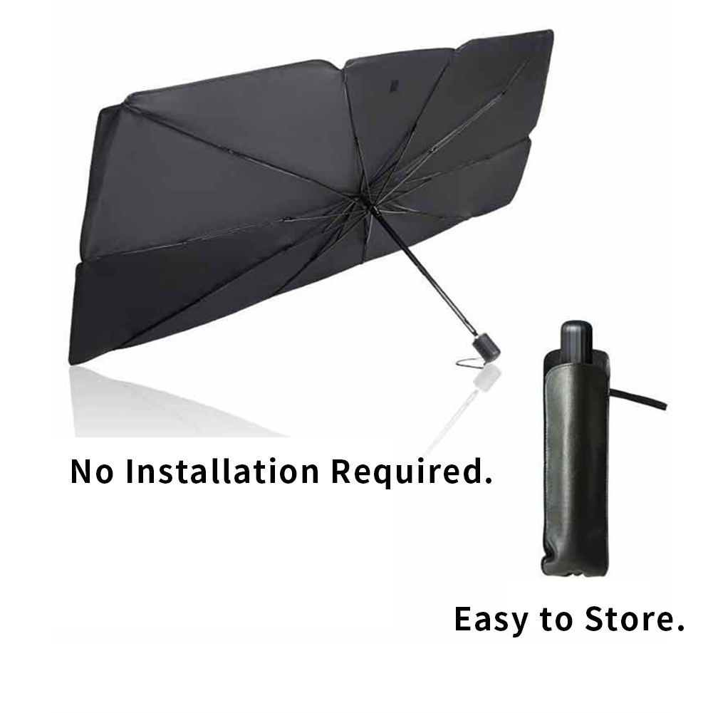 57 x 31 inch Retractable Brella Shield for Car
