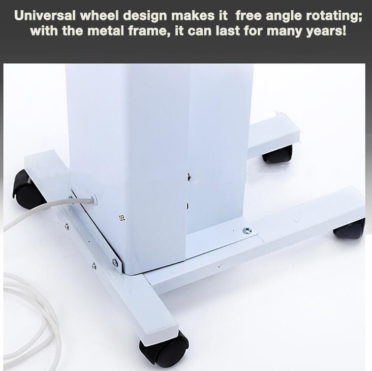 2 Lamp 60W UVC Sterilizer Professional Lamp Disinfection Tool W/ Remote Control & Timer